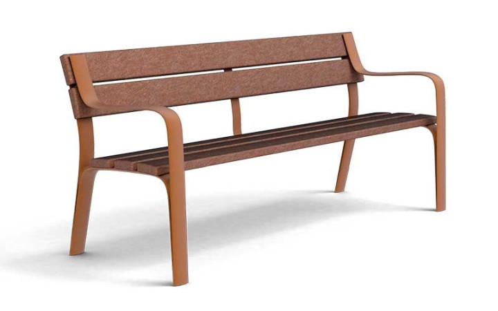 BANC ELENA EN PLASTIQUE RECYCLE