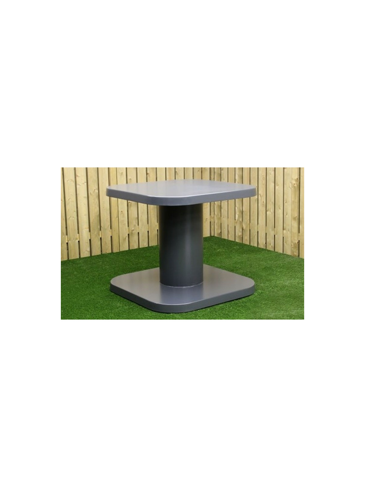 MANGE DEBOUT BÉTON GRIS ANTHRACITE LAQUE
TABLE EXTÉRIEUR EN BÉTON ESPACE PUBLIC
