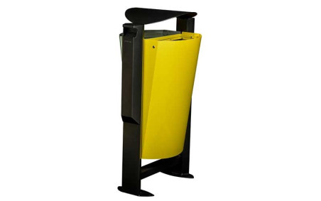 CORBEILLE GOUEX 2 FLUX ACIER AVEC CENDRIER
AMÉNAGEMENT DE PROPRETÉ URBAINE