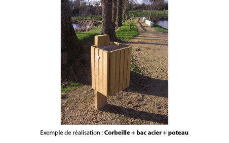 CORBEILLE VIRA VERSION ROBINIER 40 L