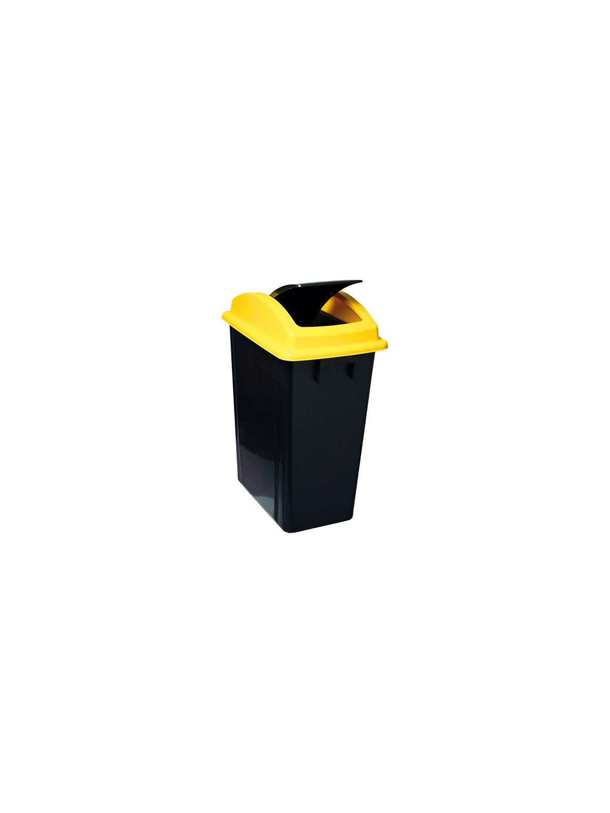 CONTENEUR AVEC COUVERCLE BASCULANT VERA 40 L JAUNE
DÉCHETS PLASTIQUE CARTON EMBALLAGE