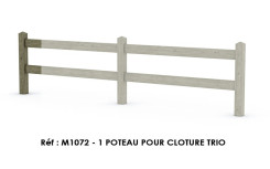 POTEAU CLOTURE TRIO