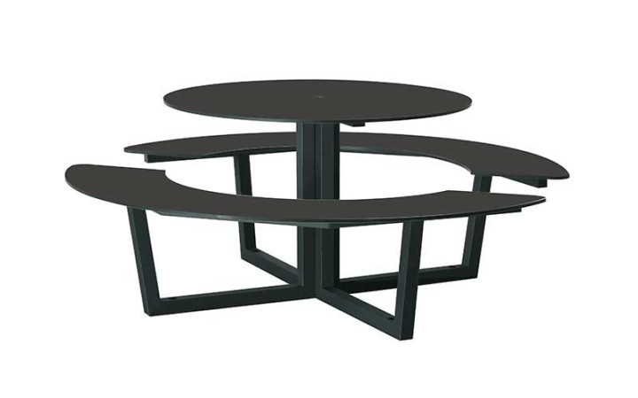 TABLE PIQUE NIQUE CUBA RONDE