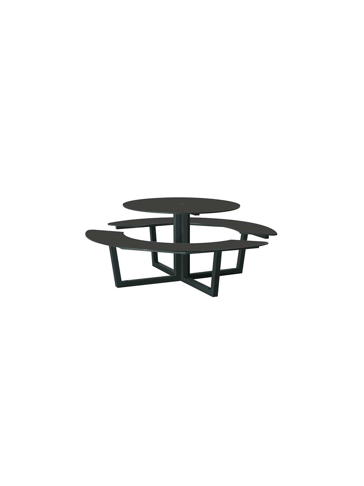 TABLE PIQUE NIQUE CUBA RONDE