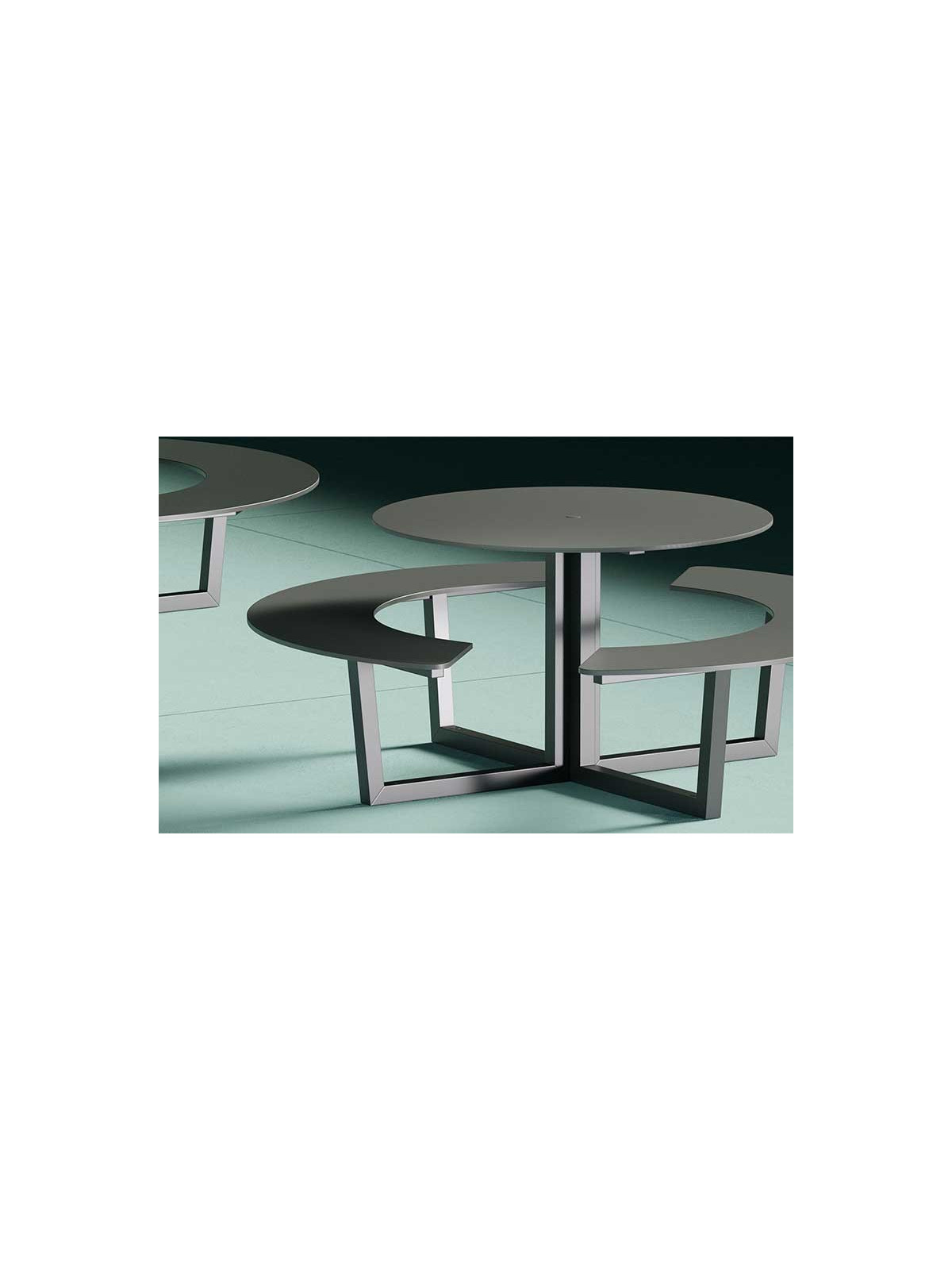 TABLE PIQUE NIQUE CUBA RONDE MISE EN SITUATION