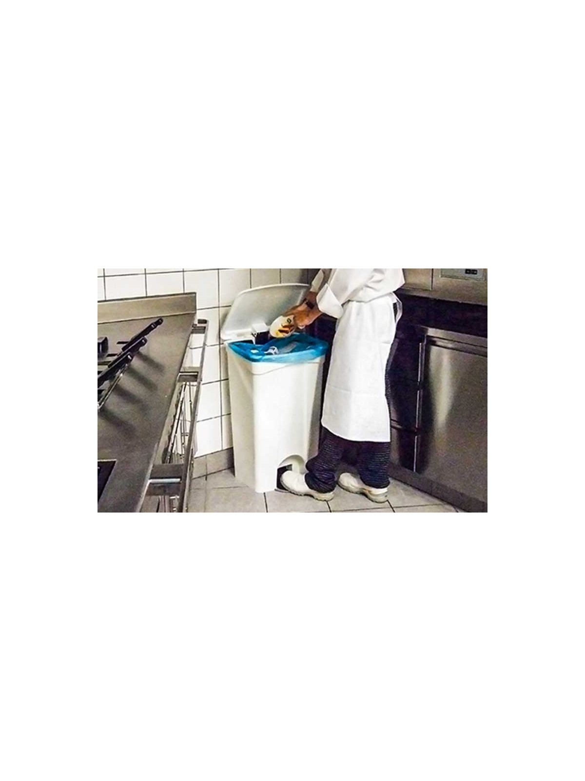 COLLECTEUR A PEDALE MONIA 90 L BLANC
POUBELLE INTERIEURE 90 L POUR RESTAURANT
POUBELLE A PÉDALE HYGIÈNE STRICTE