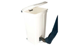 COLLECTEUR A PEDALE MONIA 90 L BLANC
POUBELLE INTERIEURE 90 L POUR RESTAURANT
POUBELLE A PÉDALE HYGIÈNE STRICTE