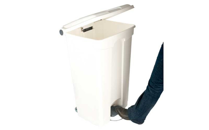 COLLECTEUR A PEDALE MONIA 90 L BLANC
POUBELLE INTERIEURE 90 L POUR RESTAURANT
POUBELLE A PÉDALE HYGIÈNE STRICTE