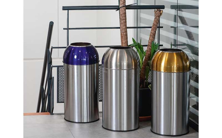 COLLECTEUR DE TRI SELECTIF ALVA
POUBELLE INTÉRIEURE INOX DE RECYCLAGE