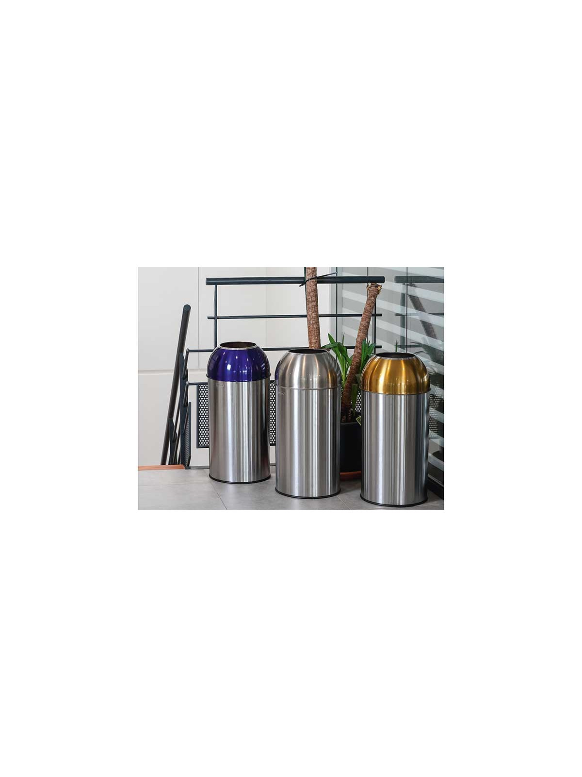 COLLECTEUR DE TRI SELECTIF ALVA
POUBELLE INTÉRIEURE INOX DE RECYCLAGE