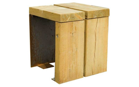 TABOURET TORA EN PIN TRAITE