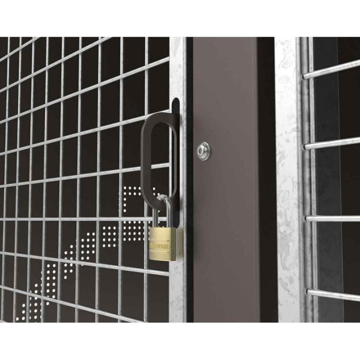 BOX VÉLO SÉCURISE RAVELLO
ABRI STATIONNEMENT EXTÉRIEUR ALVÉOLE PLUS FERMETURE