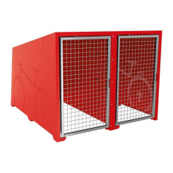 BOX VÉLO SÉCURISE RAVELLO
ABRI STATIONNEMENT EXTÉRIEUR ALVÉOLE PLUS ROUGE