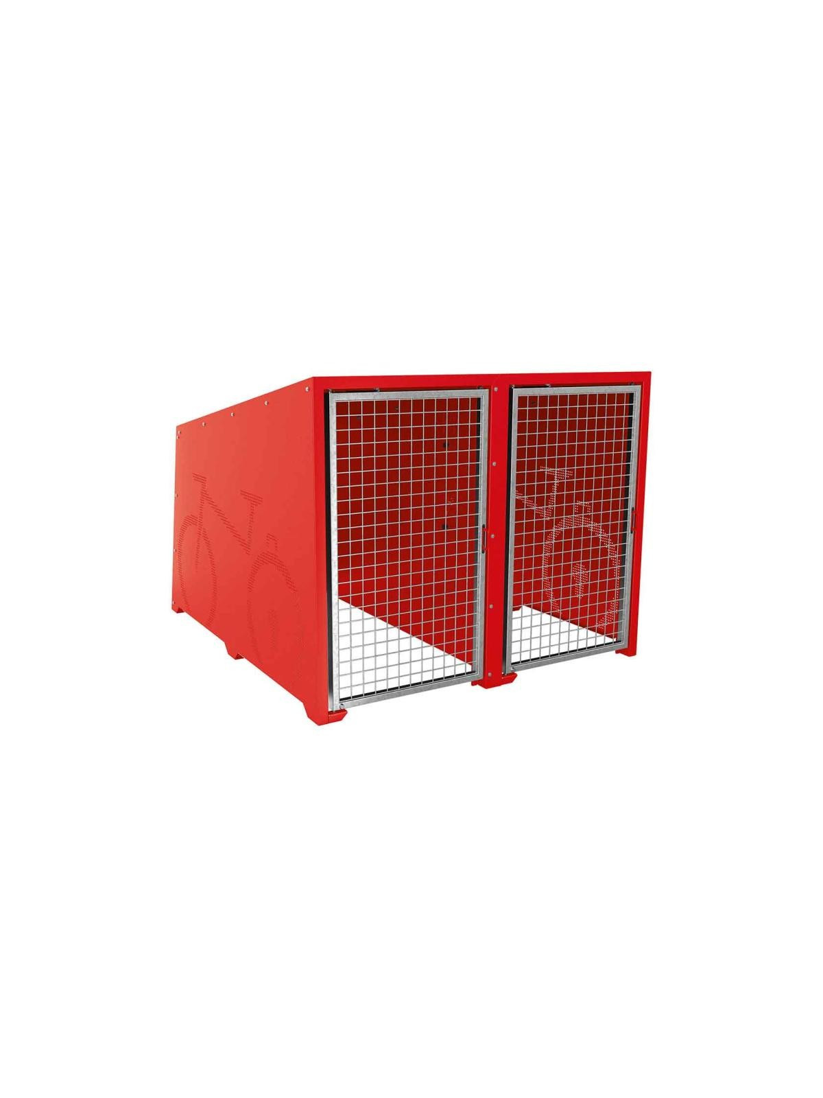 BOX VÉLO SÉCURISE RAVELLO
ABRI STATIONNEMENT EXTÉRIEUR ALVÉOLE PLUS ROUGE