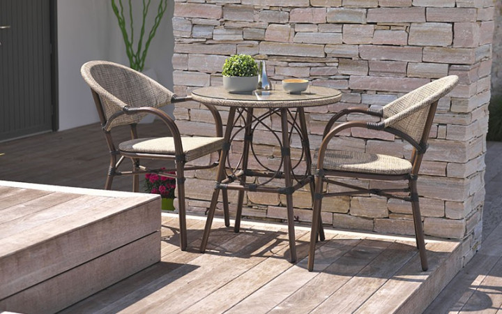 TABLE RONDE SAMANA Ø 700 mm DE JARDIN