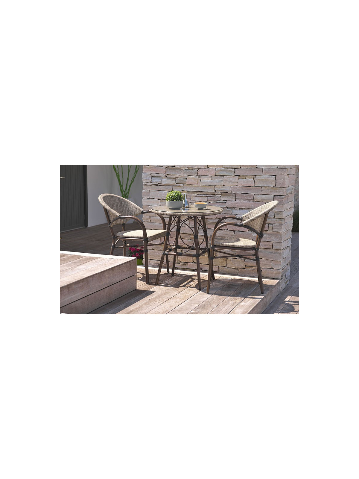 TABLE RONDE SAMANA Ø 700 mm DE JARDIN