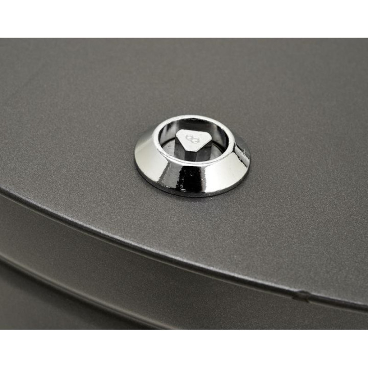 POUBELLE JUSSAC AVEC SEAU PEINT
CORBEILLE EXTÉRIEUR POUR ESPACE URBAIN - OUVERTURE PAR CLE