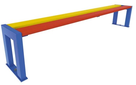 BANQUETTE POUR ENFANT CAMILLE MATERNELLE COLORÉE
MOBILIER D'EXTÉRIEUR ENFANT POUR COURS D'ÉCOLE ÉTABLISSEMENT SCOLAIRE