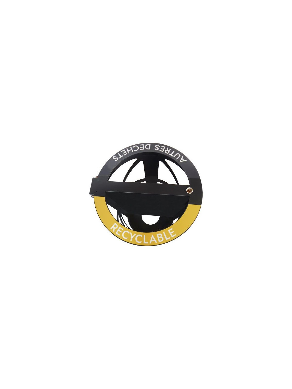 CORBEILLE ACIER VIGIPIRATE BI-FLUX
CORBEILLE VIGIPIRATE INTÉRIEURE POUR CENTRE COMMERCIAUX OU BATIMENT ESPACE PUBLIC