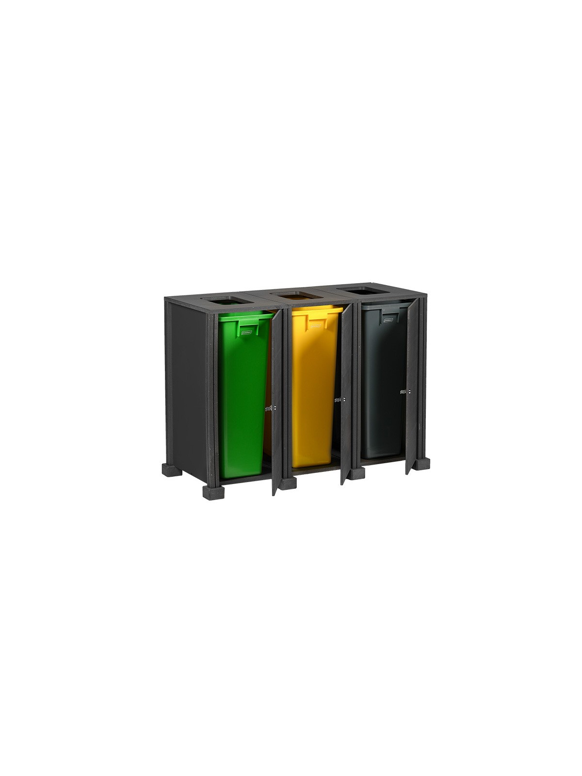 STATION DE TRI BRICK 3 FLUX RECYCLAGE HOTEL CAMPING PARC PUBLIC
STATION TRI EXTERIEUR RECYCLÉ