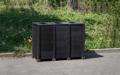 STATION DE TRI BRICK 3 FLUX RECYCLAGE HOTEL CAMPING PARC PUBLIC
STATION TRI EXTERIEUR RECYCLÉ