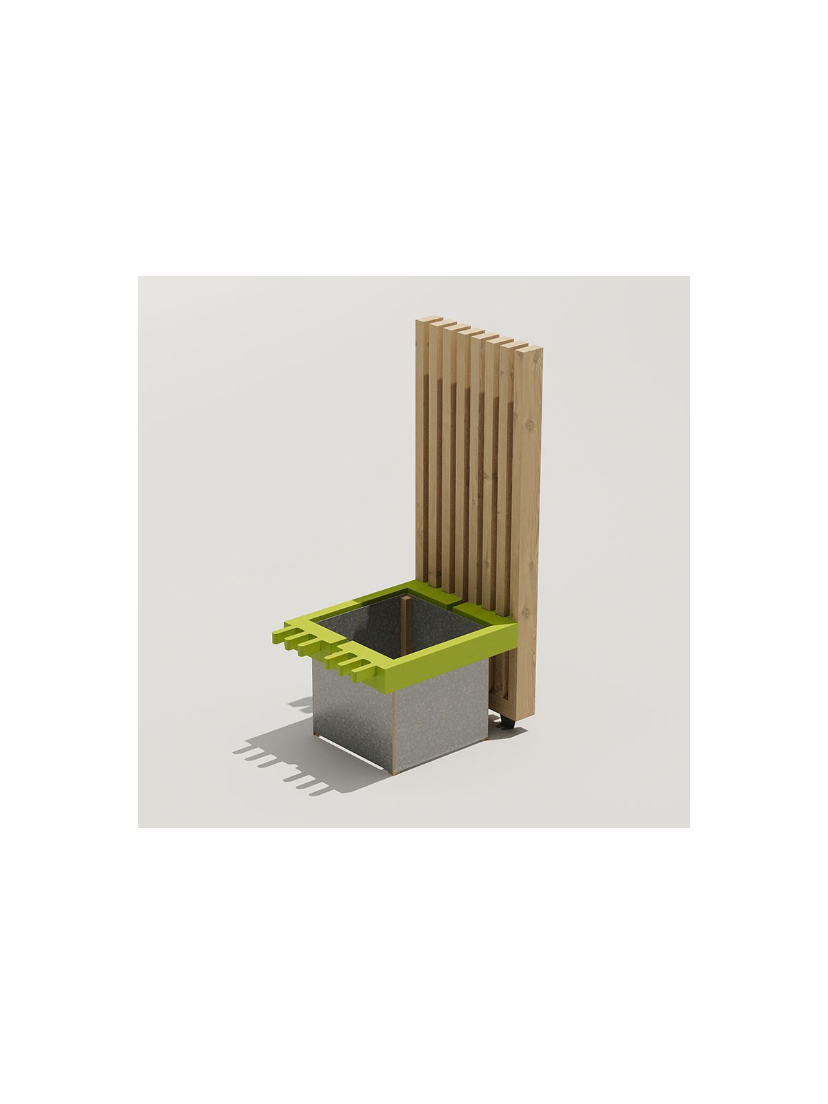 GAMME DESIBOIS - PACK 2 
MOBILIER URBAIN DESIGN EXTÉRIEUR