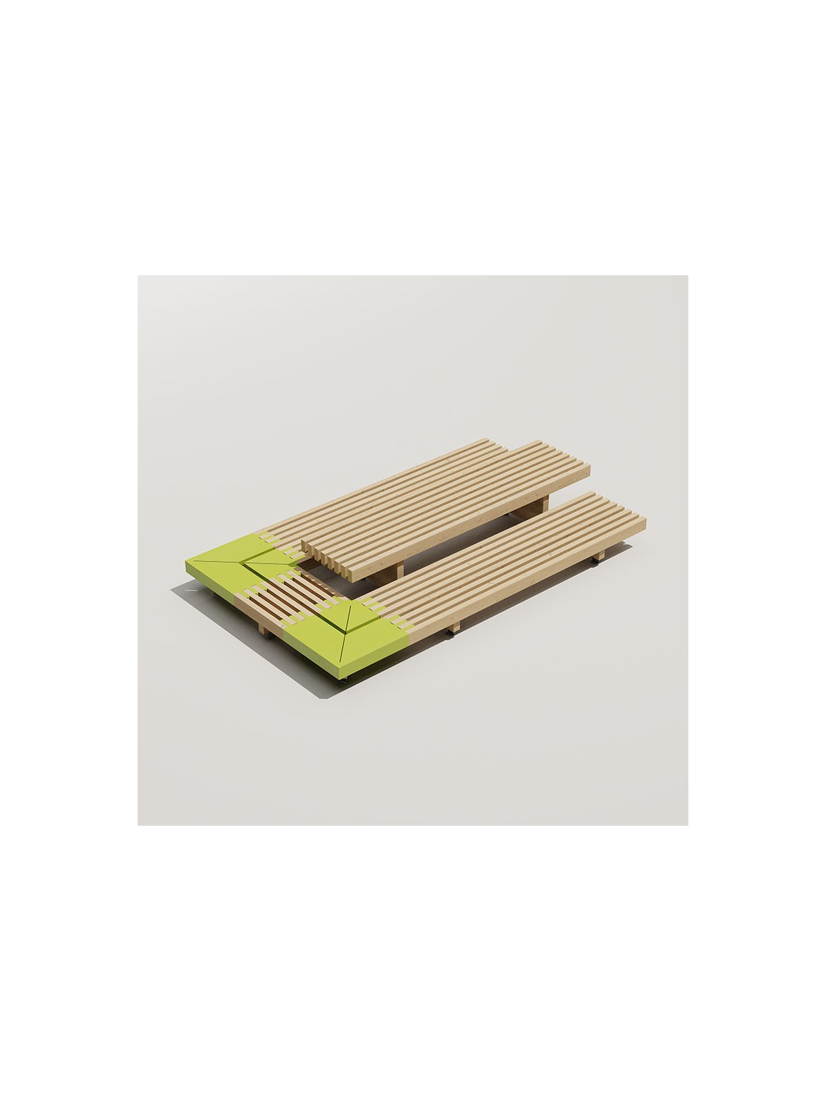 GAMME DESIBOIS - PACK 6 
MOBILIER URBAIN SPÉCIAL ENFANT