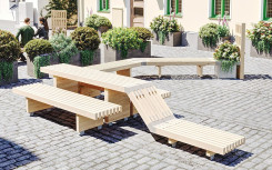 GAMME DESIBOIS - PACK 8
AMÉNAGEMENT ESPACE URBAIN EXTÉRIEUR DESIGN MODERNE ET MODULABLE