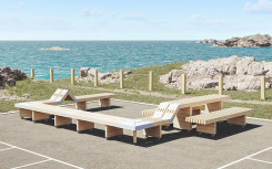 Banc, table et table de pique nique en bois modulable gamme DESIBOIS