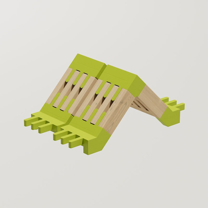 GAMME DESIBOIS - PACK 11
BANC EXTÉRIEUR, TRANSAT EN BOIS ET BANQUETTE PUBLIQUE