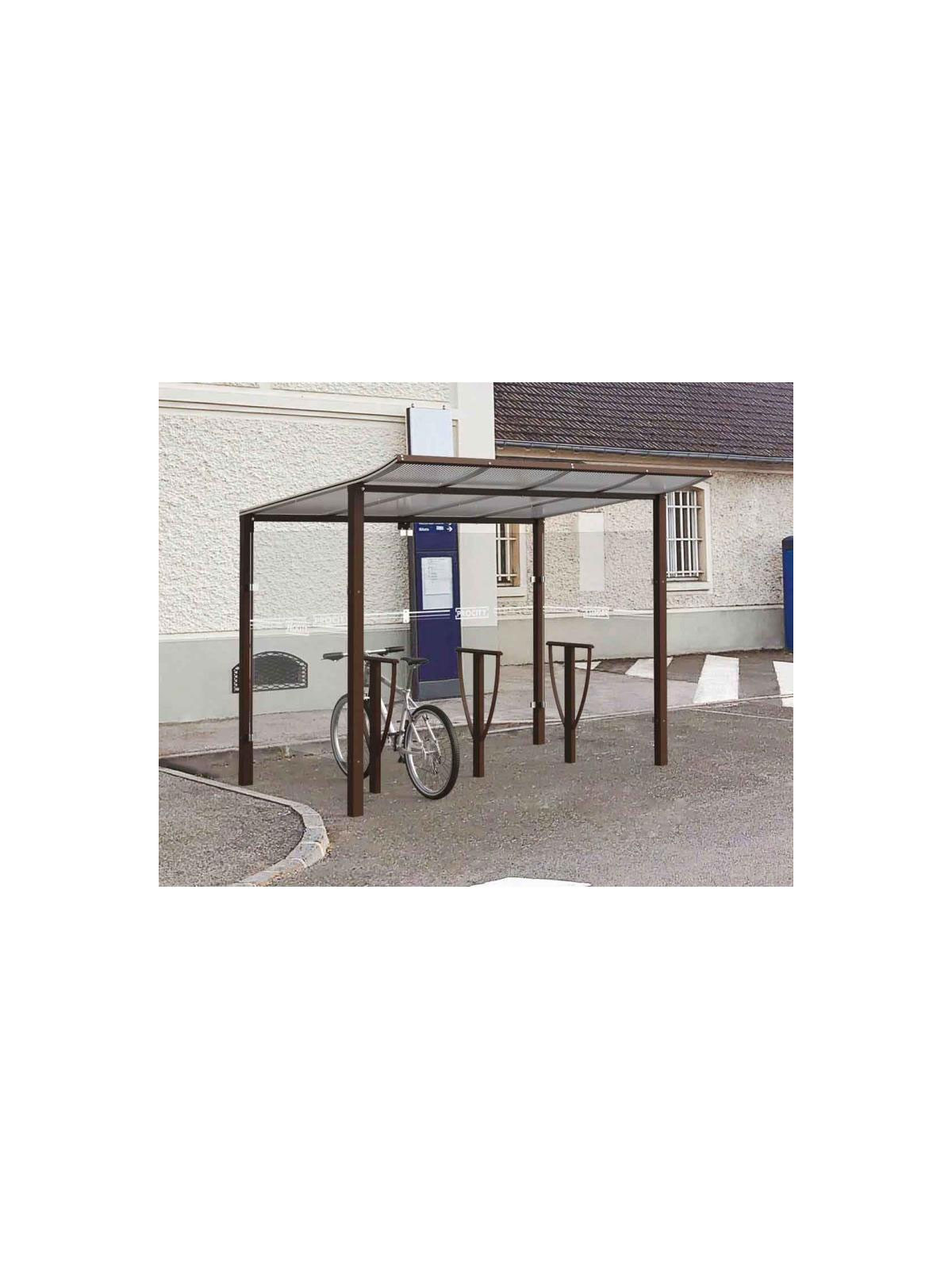 ABRI CYCLE INITIAL EXTENSO L. 2500 mm 
SOLUTION DE STATIONNEMENT URBAIN