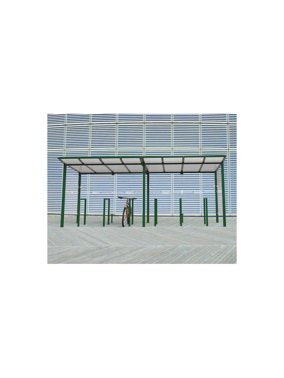 ABRI CYCLE INTIAL + EXTENSION EXTENSO L. 5000 mm VERT