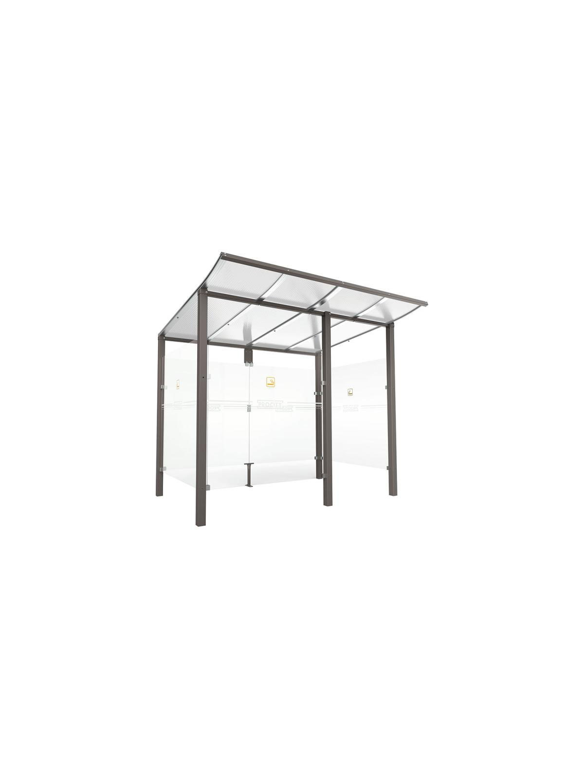 ABRI FUMEUR EXTENSO L. 2500 mm AVEC FACADE AVANT - GRIS PROCITY
AMENAGEMENT URBAIN EXTÉRIEUR