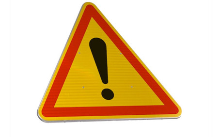 PANNEAU DE SIGNALISATION TEMPORAIRE TYPE AK