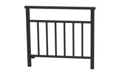 Barrière extérieur acier JUSSAC a barraudage pour ville, collectivité