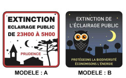 PANNEAU EXTINCTION ÉCLAIRAGE PUBLIC
DÉMARCHE ÉCOLOGIQUE VILLE ET COLLECTIVITE