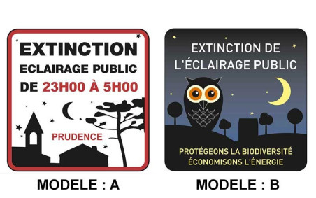 PANNEAU EXTINCTION ÉCLAIRAGE PUBLIC
DÉMARCHE ÉCOLOGIQUE VILLE ET COLLECTIVITE