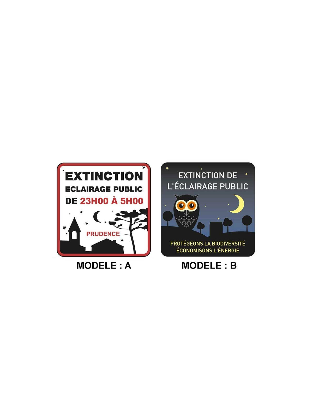 PANNEAU EXTINCTION ÉCLAIRAGE PUBLIC
DÉMARCHE ÉCOLOGIQUE VILLE ET COLLECTIVITE