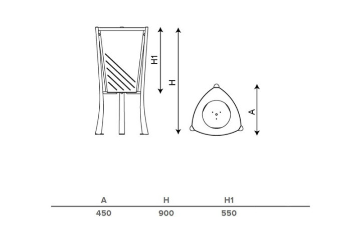 CORBEILLE OSTRA
AMENAGEMENT DE PROPRETÉ URBAIN POUR ESPACE EXTÉRIEUR