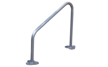 SUPPORT CYCLE STATIONNEMENT URBAIN VELO EN ACIER FORME TRIANGLE