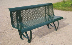 Banc en acier BIEN ETRE 2000 mm, banc extérieur parc et collectivité