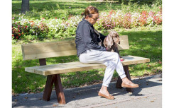 BANC ALES ACIER CORTEN BOIS
BANC EXTÉRIEUR URBAIN ESPACE PUBLIC