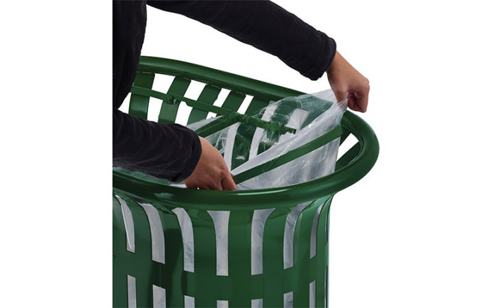 CORBEILLE DE TRI URBAINE AVEC PORTE SAC
POUBELLE DE VILLE RECYCLAGE TRI DES DECHETS