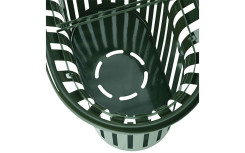 CORBEILLE DE TRI URBAINE AVEC PORTE SAC
POUBELLE DE VILLE RECYCLAGE TRI DES DECHETS