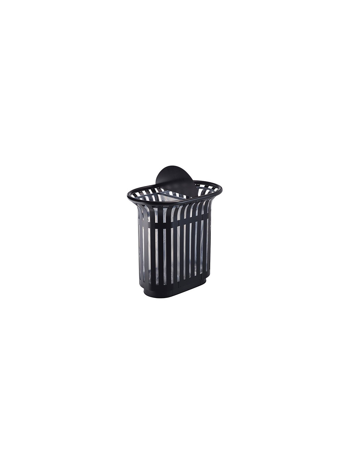 CORBEILLE DE TRI URBAINE 
POUBELLE DE VILLE EN ACIER TULIPE
COLLECTEUR RECYCLAGE 2 x 60 L
CONTENEUR AVEC TOTEM