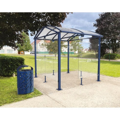 ABRI FUMEUR VOUTE L. 2500 mm
AMENAGEMENT EXTÉRIEUR POUR FUMEUR