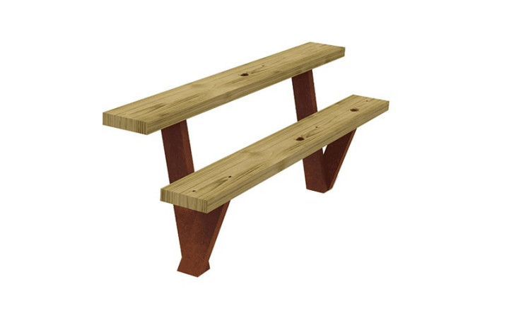 ASSIS DEBOUT ALES ACIER CORTEN BOIS
MOBILIER URBAIN DESIGN ET MODERNE POUR ESPACE VERT EXTERIEUR