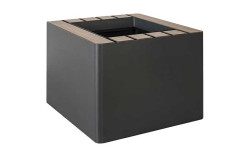 JARDINIÈRE TIRANA
POT DE FLEUR DESIGN EN ACIER ET BOIS
BAC A FLEUR EXTÉRIEUR