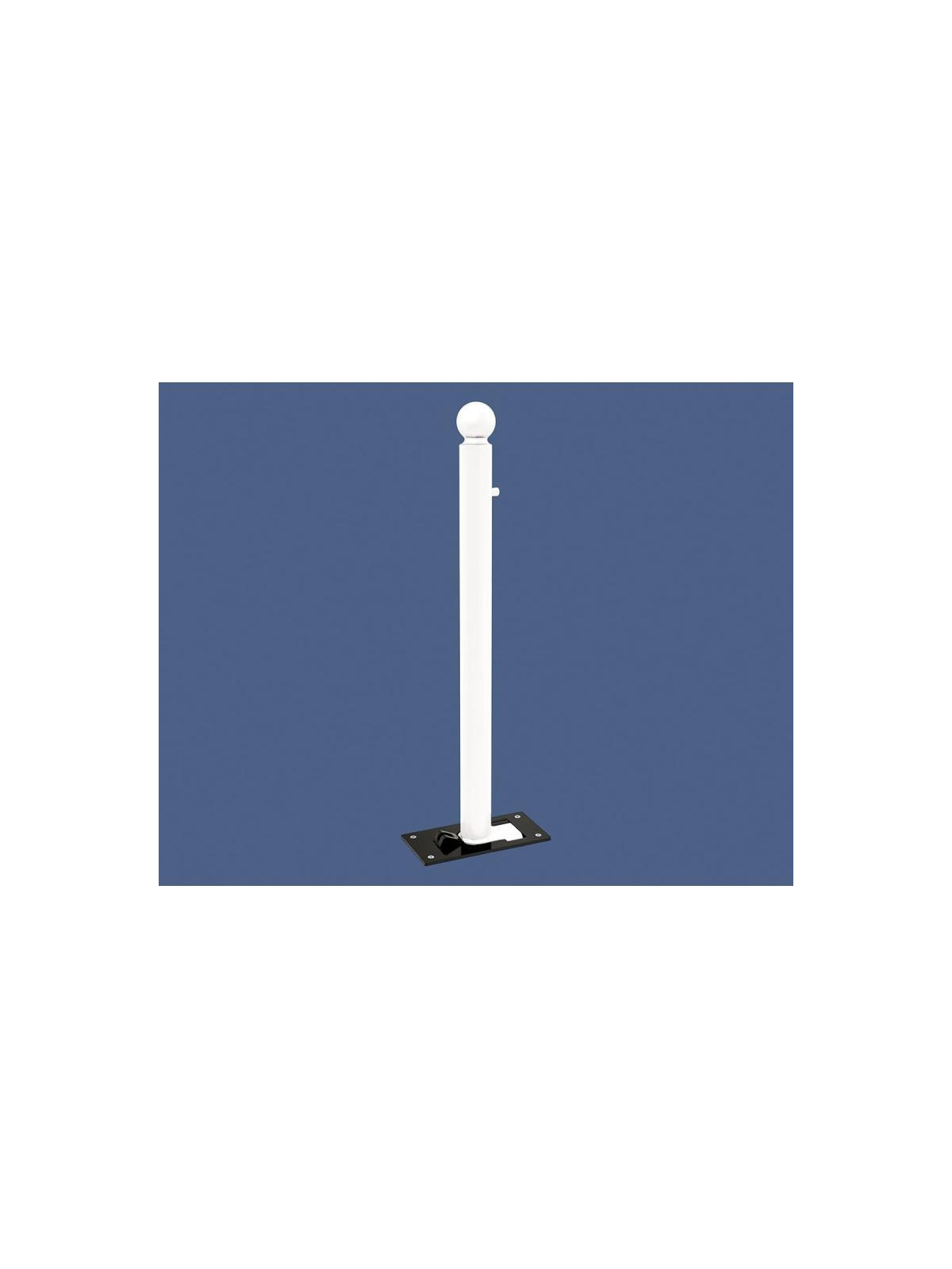 POTELET RABATTABLE POMMEAU BOULE