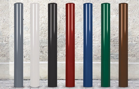 POTELET ACIER EVIDENCE SECURITE ESPACE URBAIN EXTERIEUR